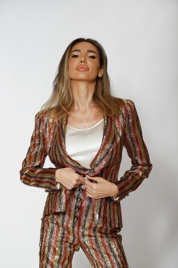 Striped jacket