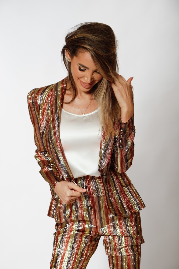 Striped jacket
